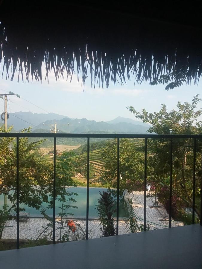 Puluong Bamboo Villa Huong Ba Thuoc Oda fotoğraf