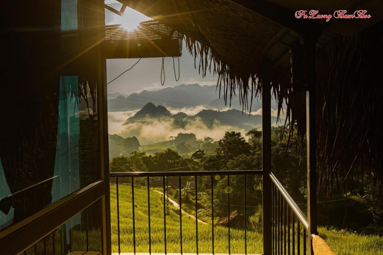 Puluong Bamboo Villa Huong Ba Thuoc Dış mekan fotoğraf